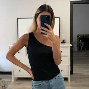 American Eagle One Shoulder Tee